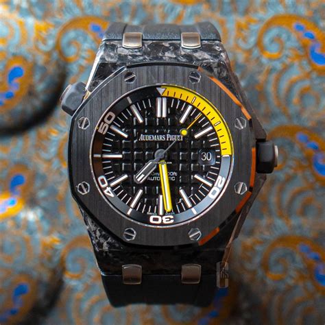 audemars piguet diver price malaysia|Audemars Piguet forged carbon diver.